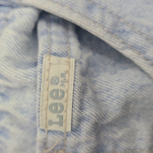 1980’S LEE HIGH WAIST DENIM MOM SHORTS SZ 14 - Picture 6 of 7